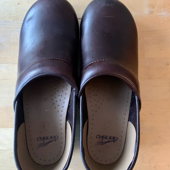 Dark Brown Dansko Clogs Size 42 - Picture 1 of 9